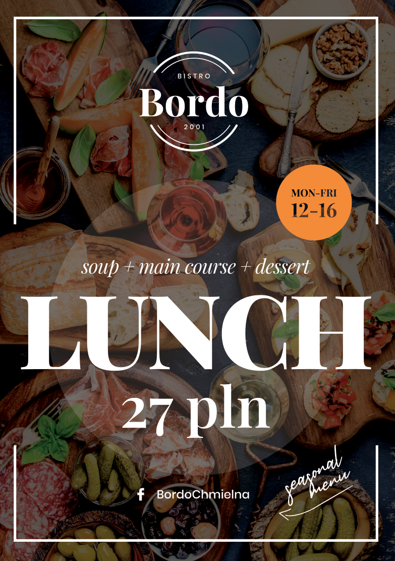 Menu Bistro BORDO